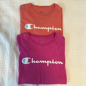 2 Champions T shirts (unisex)